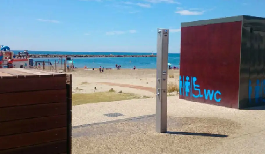 amenagement douche de plage - AIRESERVICES AIRECITY