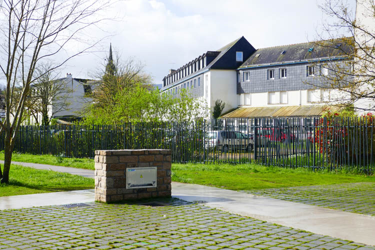 parking de la glacière quimper AIRESERVICES AIRECITY borne encastrable